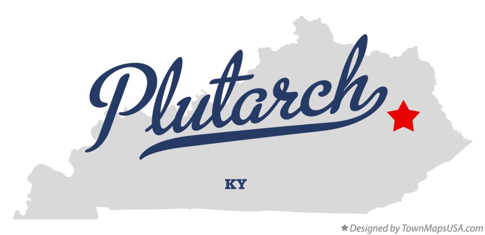 Map of Plutarch Kentucky KY