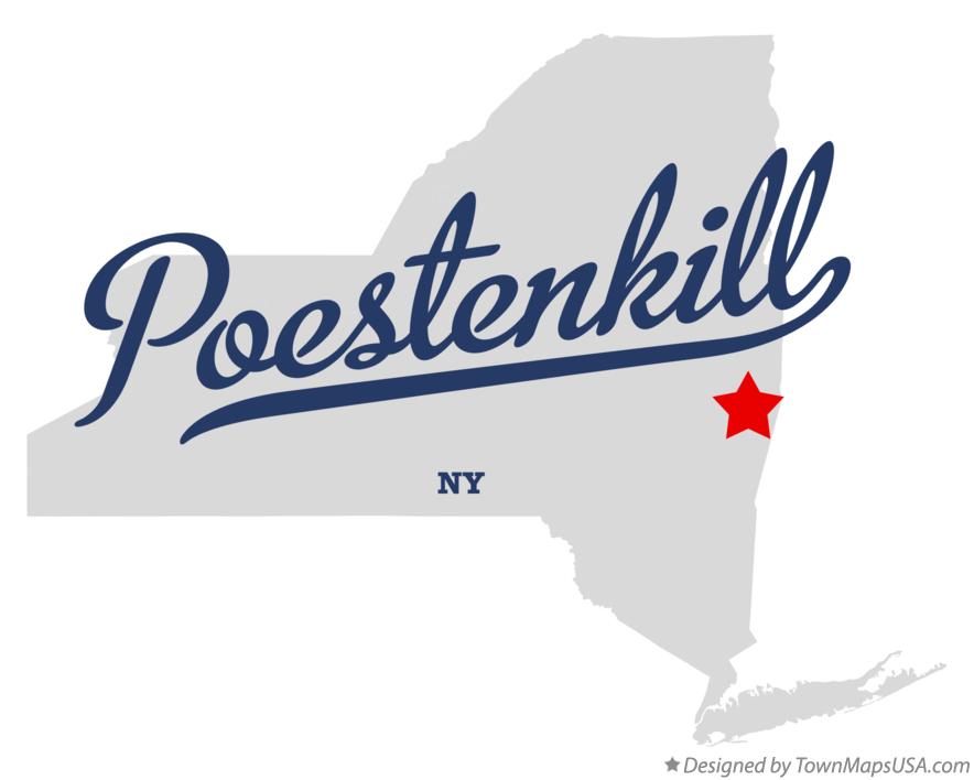 Map of Poestenkill New York NY