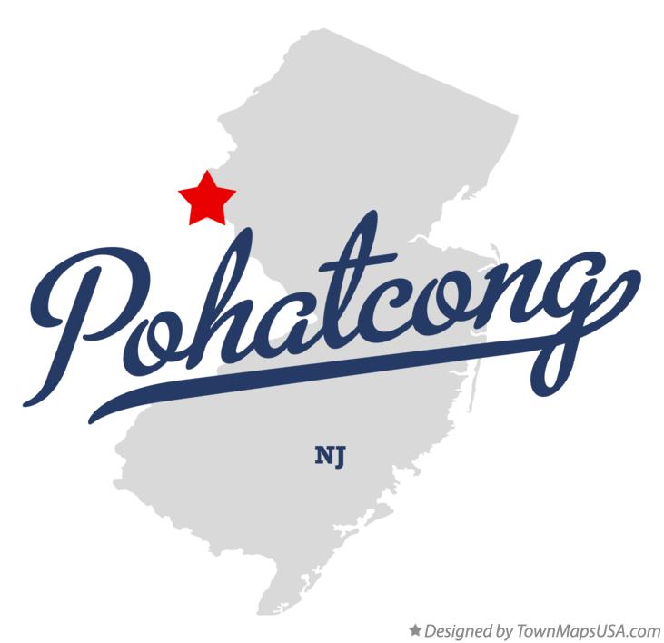 Map of Pohatcong New Jersey NJ