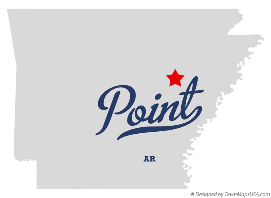 Map of Point Arkansas AR