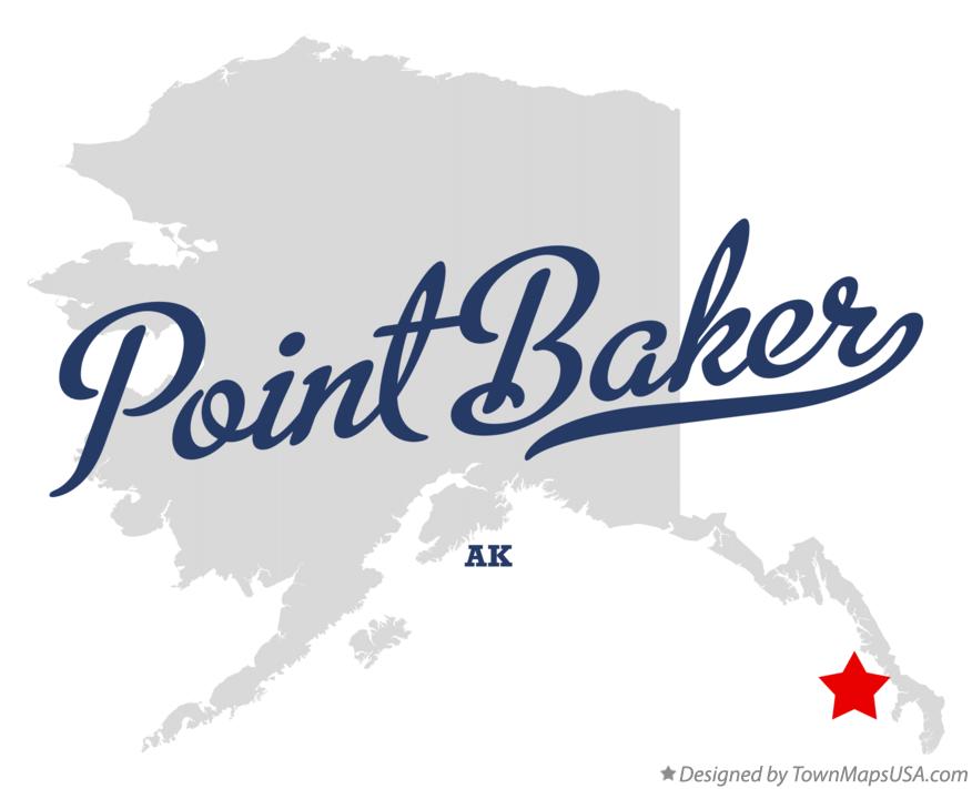 Map of Point Baker Alaska AK