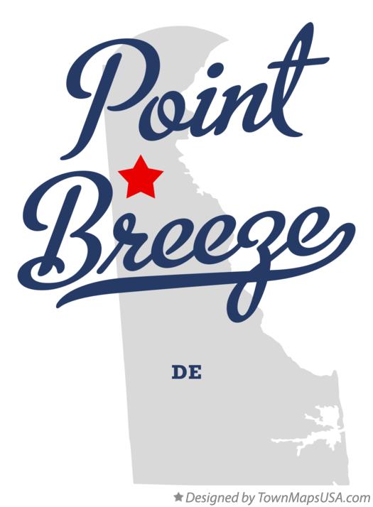 Map of Point Breeze Delaware DE