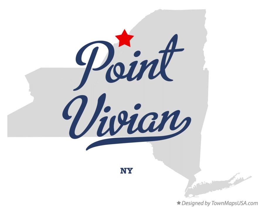 Map of Point Vivian New York NY