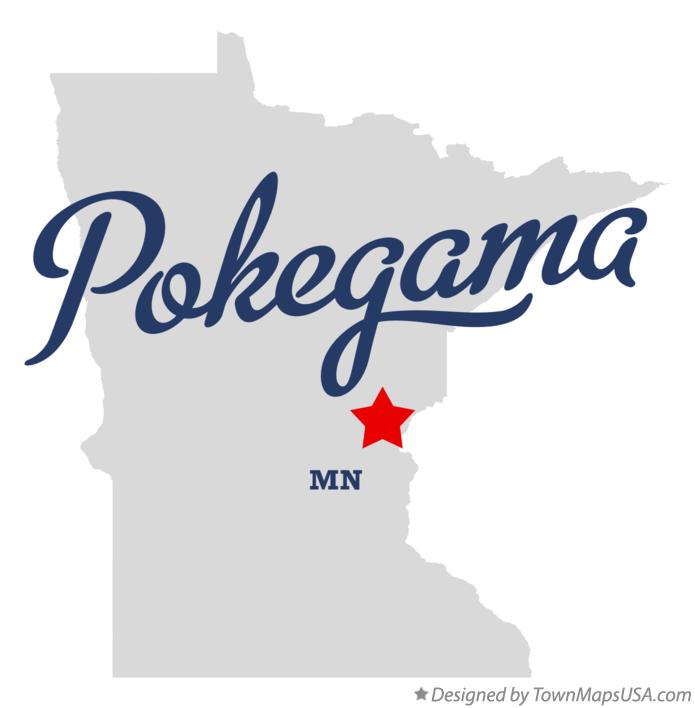 Map of Pokegama Minnesota MN