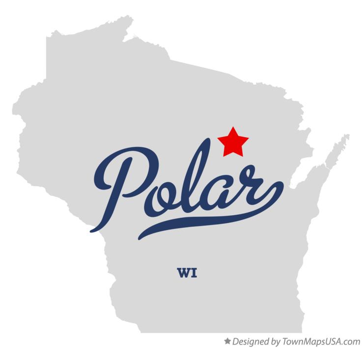 Map of Polar Wisconsin WI