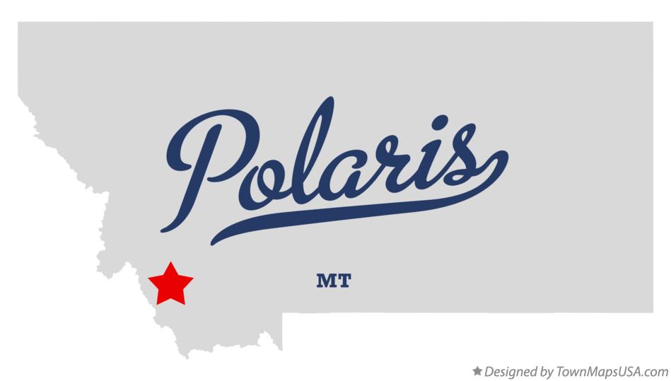 Map of Polaris Montana MT