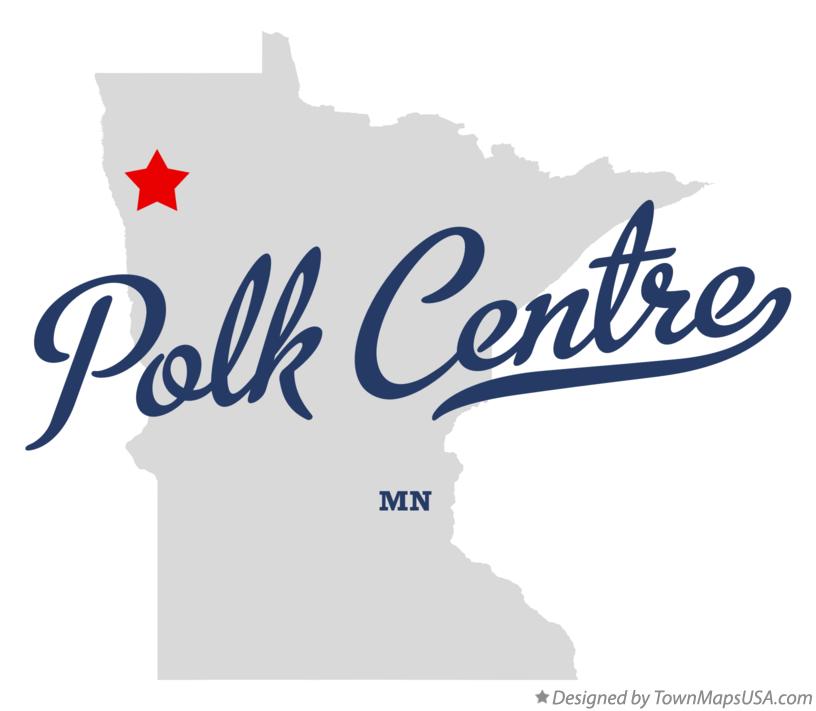 Map of Polk Centre Minnesota MN