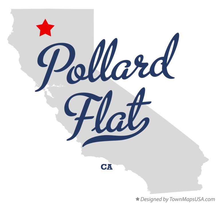 Map of Pollard Flat California CA