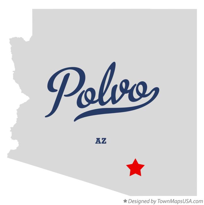 Map of Polvo Arizona AZ