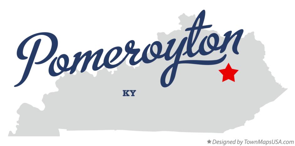 Map of Pomeroyton Kentucky KY