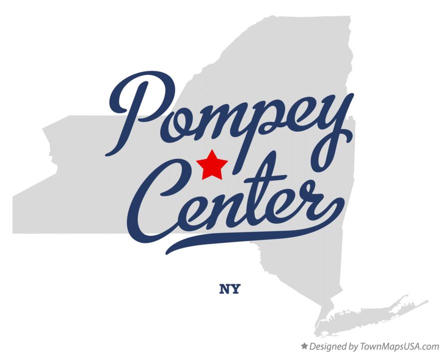 Map of Pompey Center New York NY