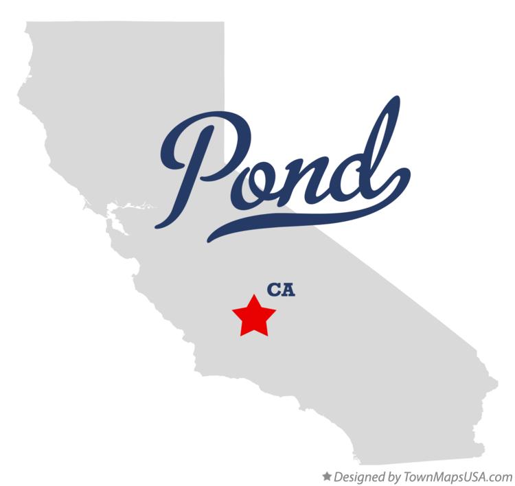 Map of Pond California CA