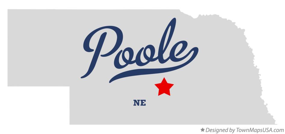Map of Poole Nebraska NE