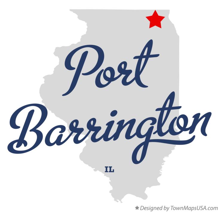 Map of Port Barrington Illinois IL