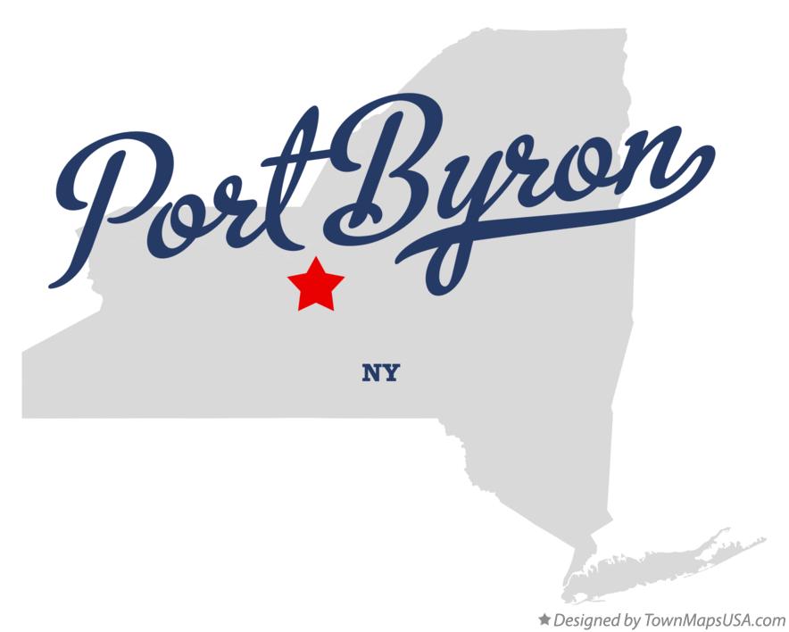 Map of Port Byron New York NY