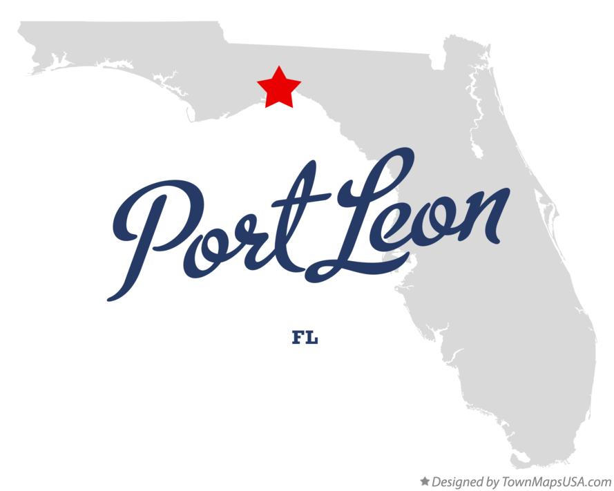 Map of Port Leon Florida FL