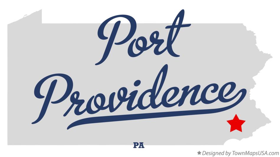 Map of Port Providence Pennsylvania PA