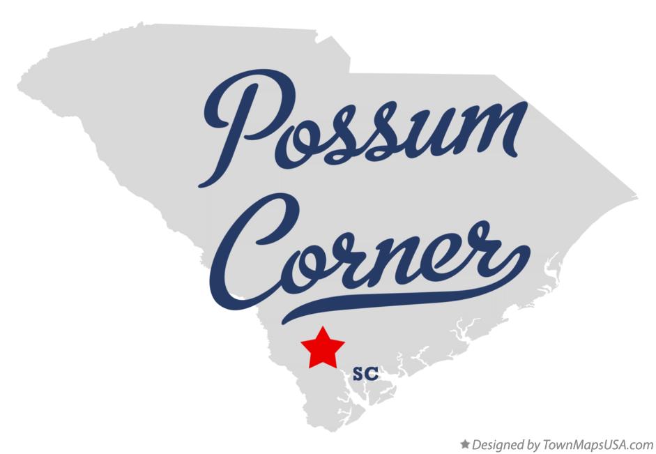 Map of Possum Corner South Carolina SC