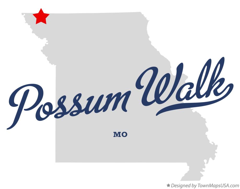 Map of Possum Walk Missouri MO