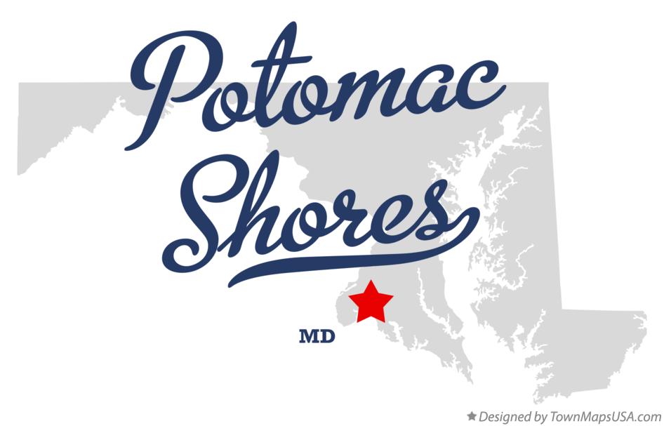 Map of Potomac Shores Maryland MD