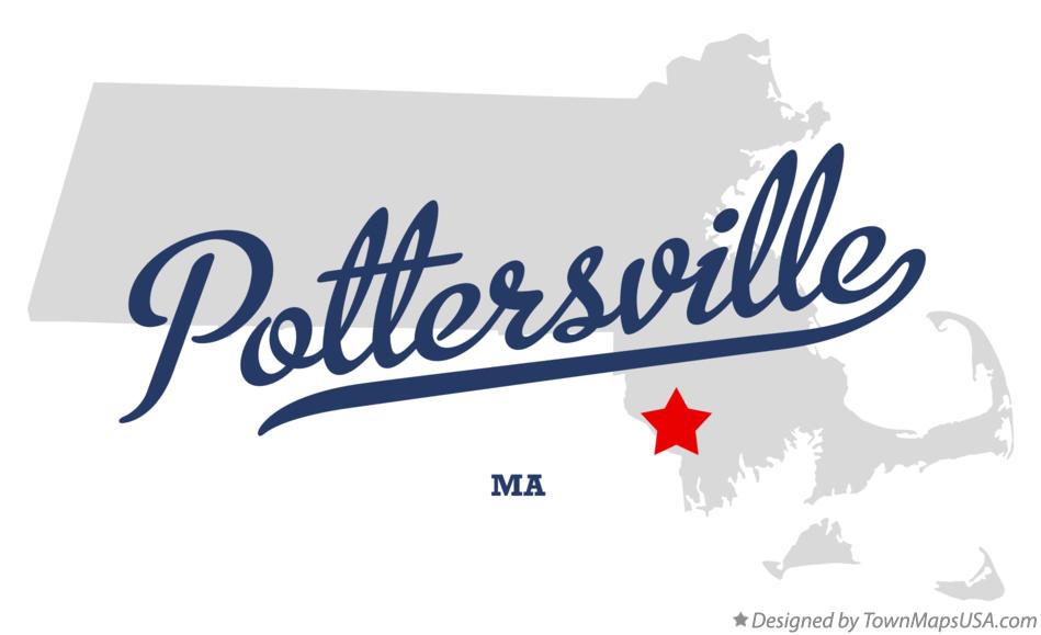 Map of Pottersville Massachusetts MA