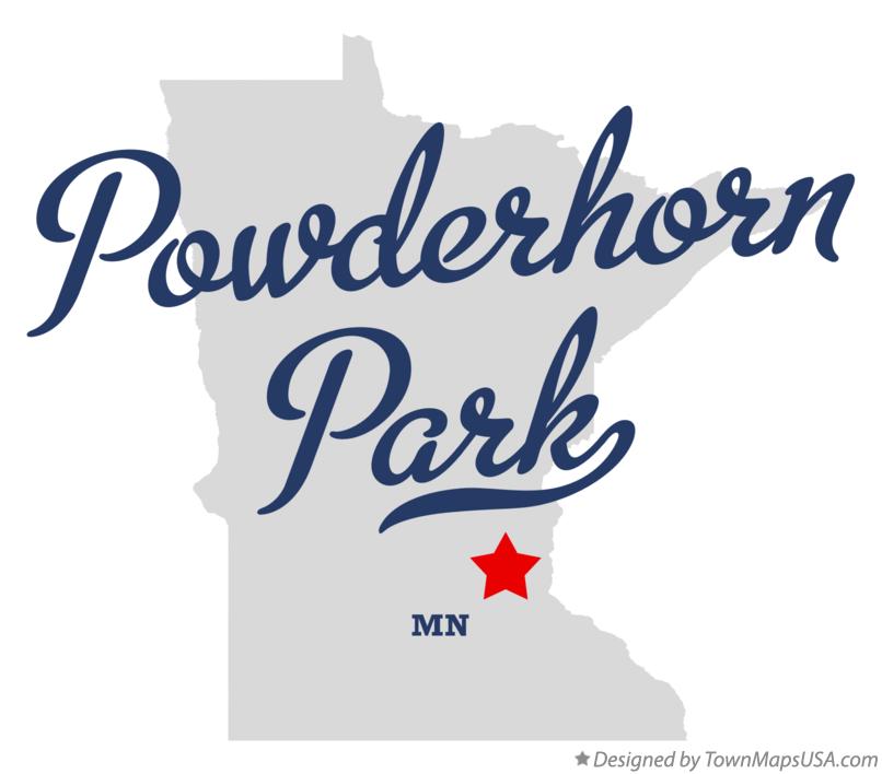 Map of Powderhorn Park Minnesota MN
