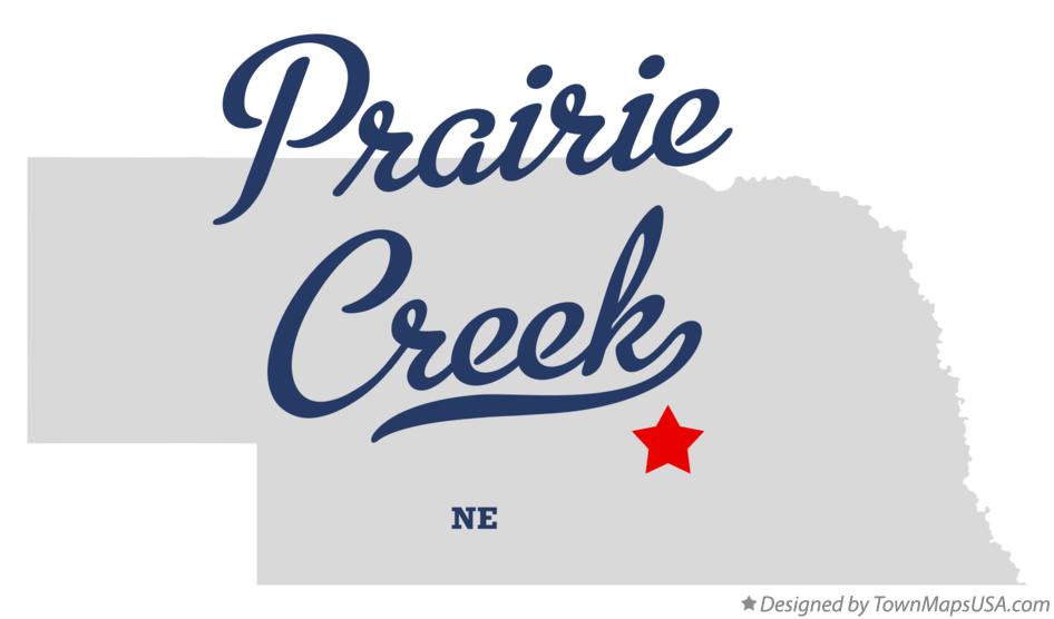 Map of Prairie Creek Nebraska NE
