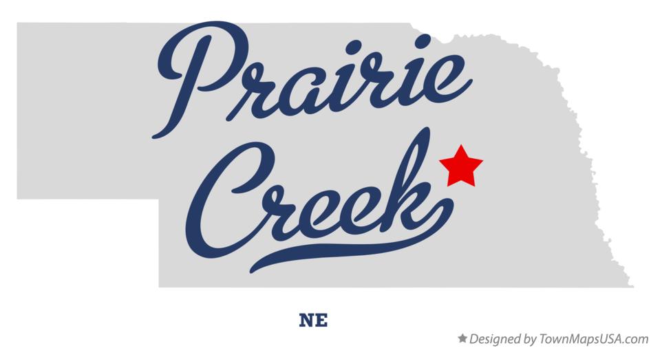 Map of Prairie Creek Nebraska NE