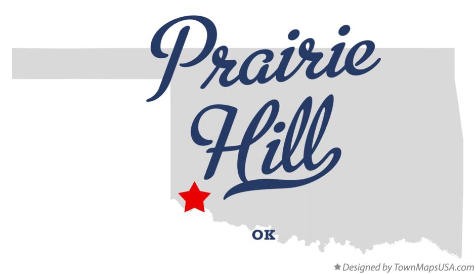 Map of Prairie Hill Oklahoma OK