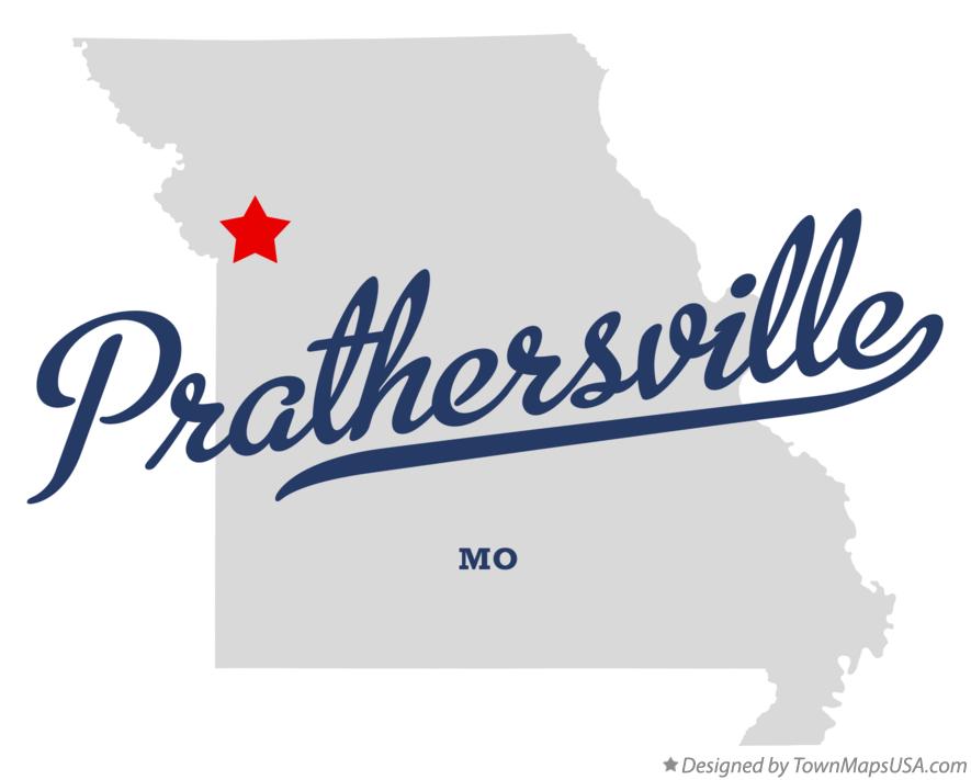 Map of Prathersville Missouri MO
