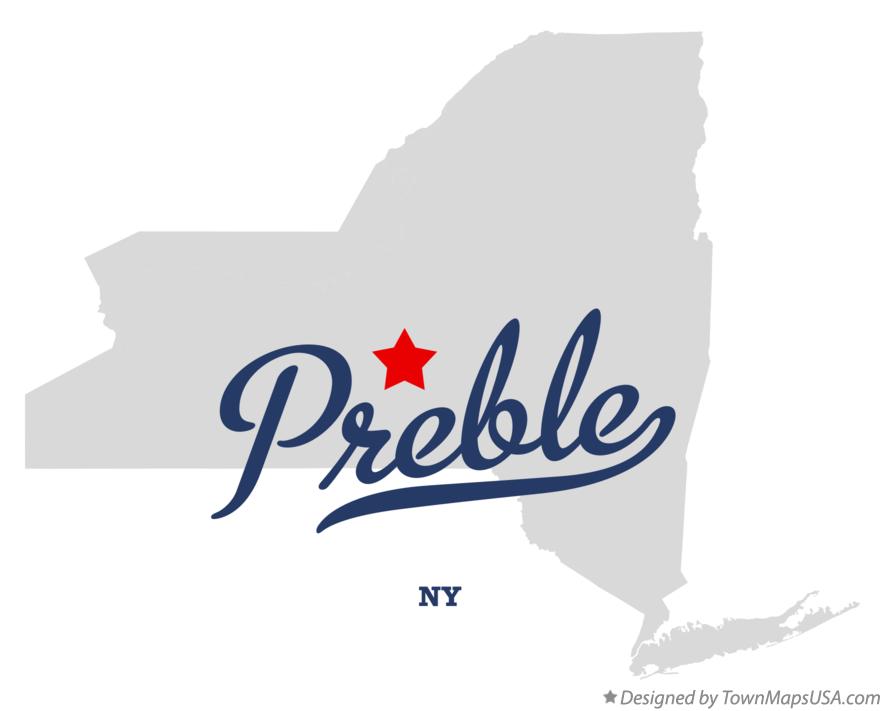 Map of Preble New York NY
