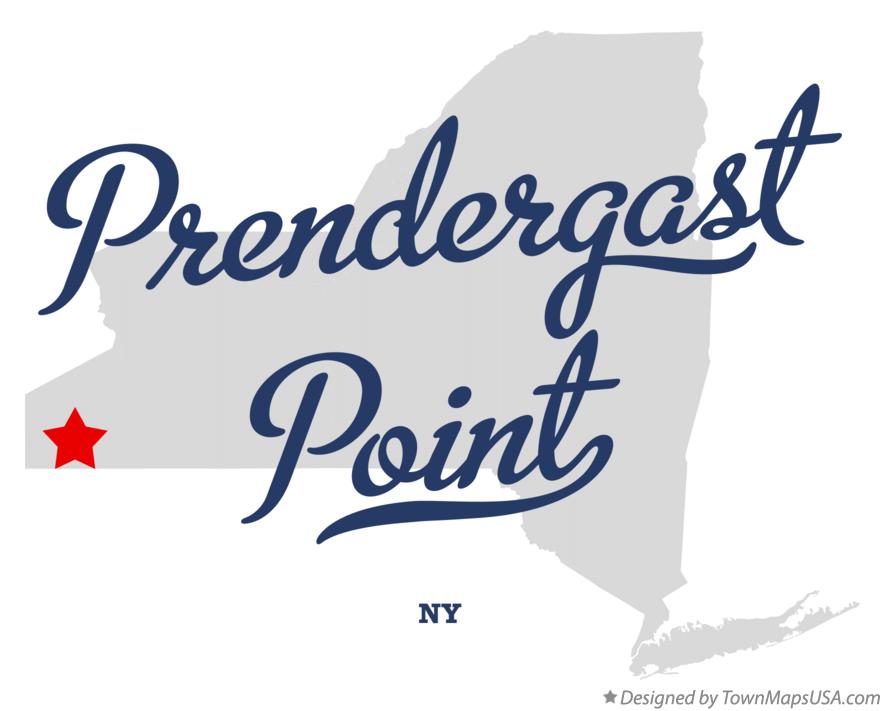 Map of Prendergast Point New York NY