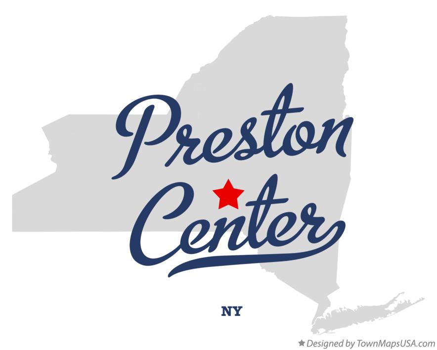 Map of Preston Center New York NY