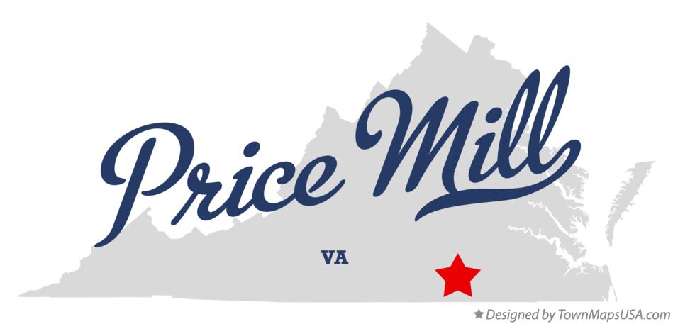 Map of Price Mill Virginia VA