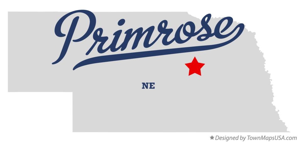 Map of Primrose Nebraska NE