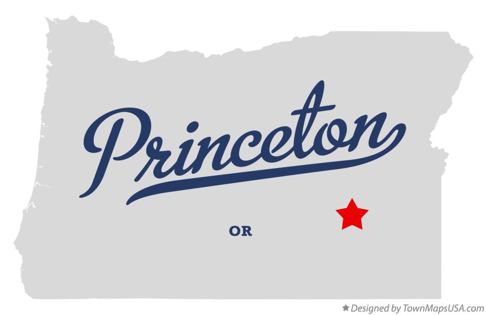 Map of Princeton Oregon OR