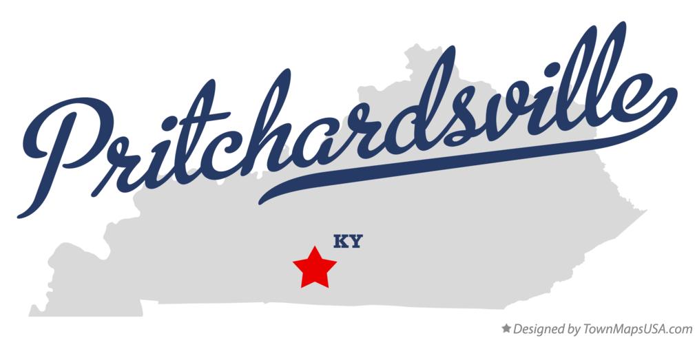 Map of Pritchardsville Kentucky KY