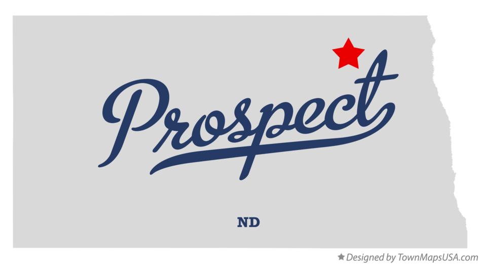 Map of Prospect North Dakota ND
