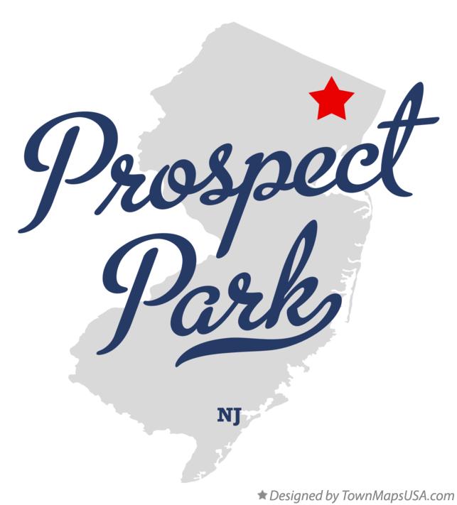 Map of Prospect Park New Jersey NJ