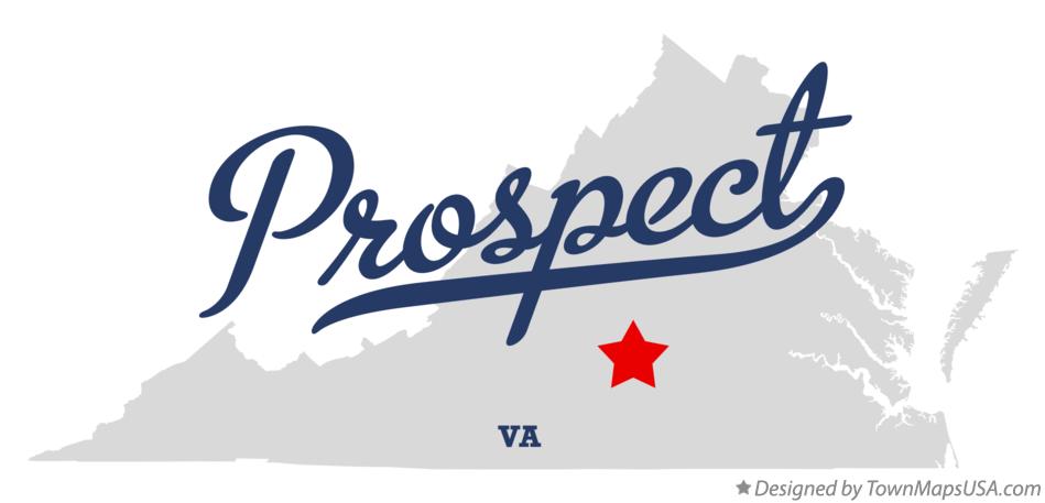 Map of Prospect Virginia VA