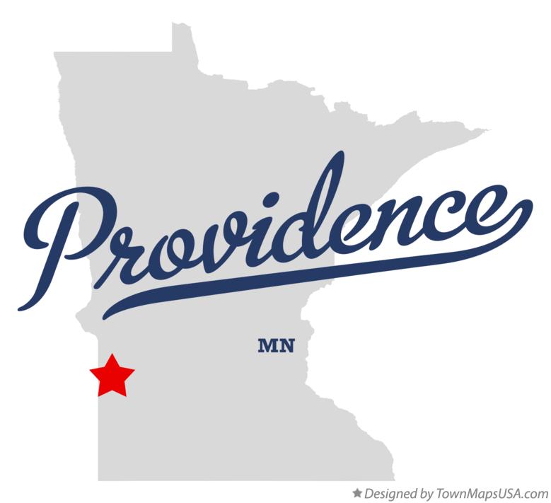 Map of Providence Minnesota MN