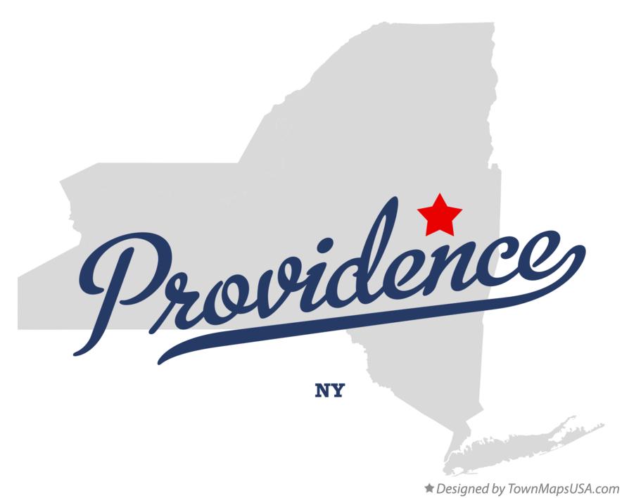 Map of Providence New York NY