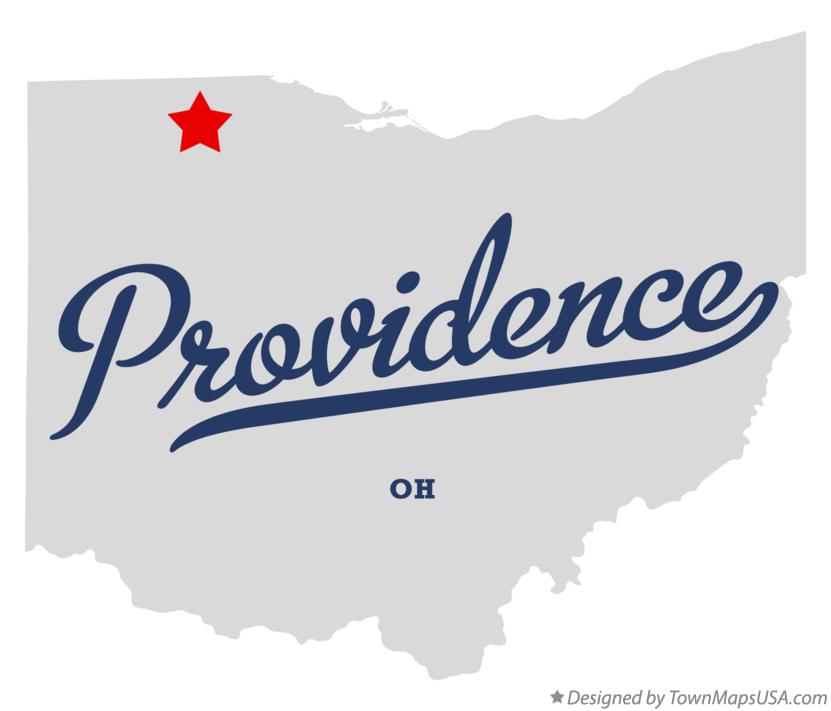 Map of Providence Ohio OH