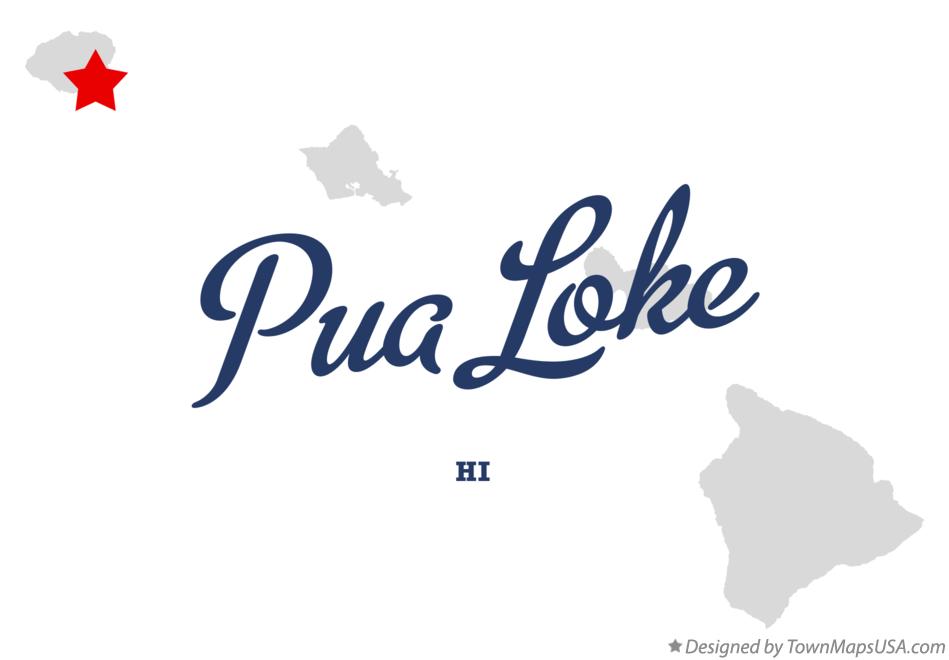 Map of Pua Loke Hawaii HI