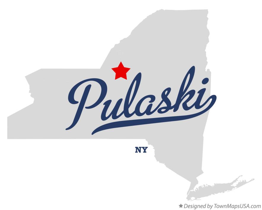 Map of Pulaski New York NY