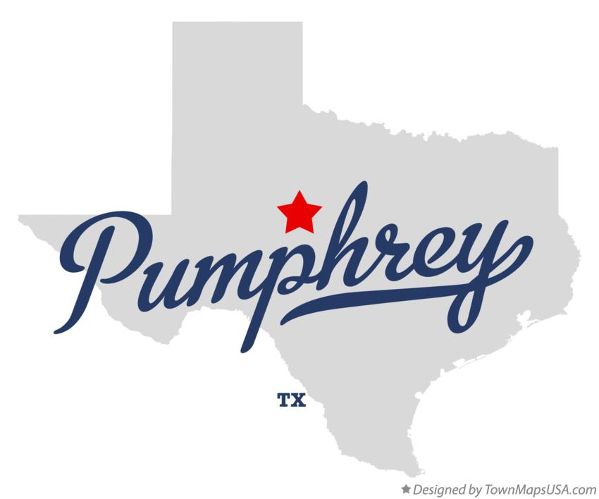 Map of Pumphrey Texas TX