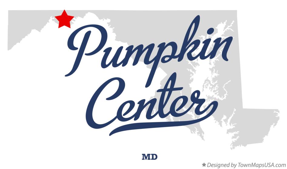 Map of Pumpkin Center Maryland MD