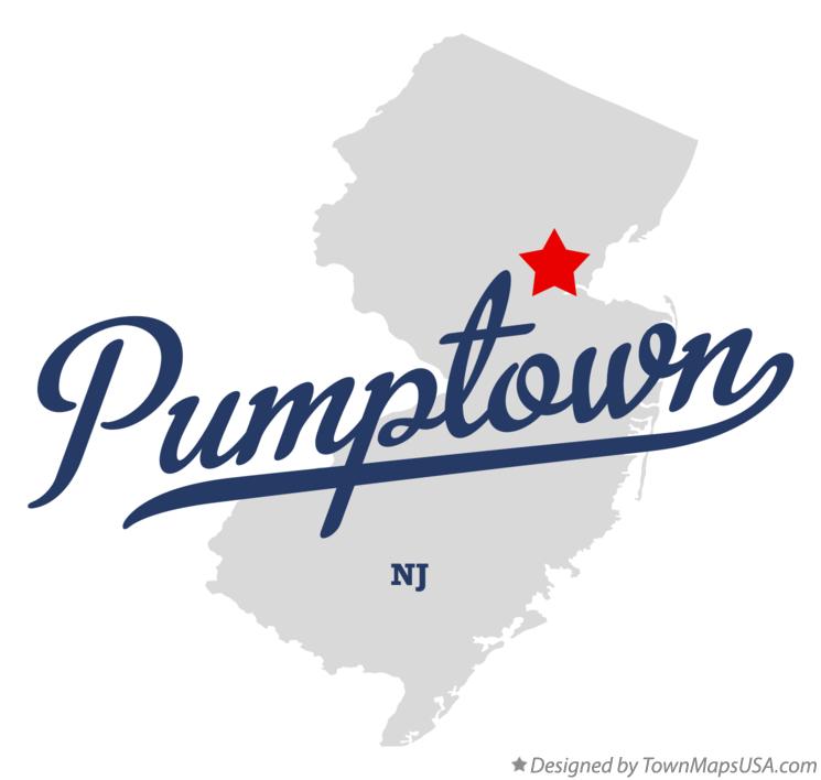 Map of Pumptown New Jersey NJ
