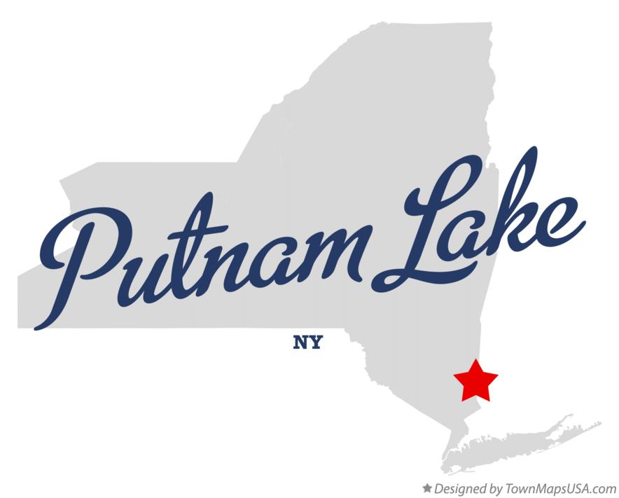 Map of Putnam Lake New York NY