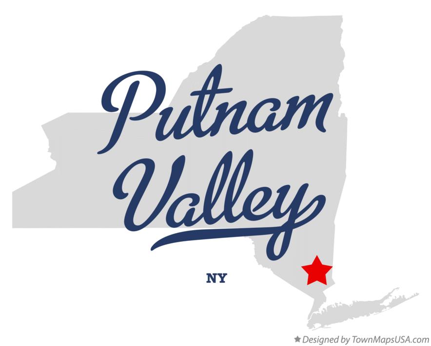 Map of Putnam Valley New York NY
